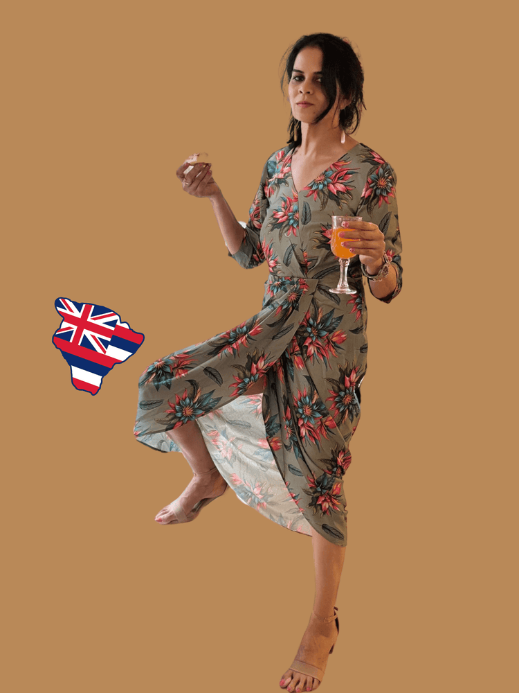 Hawaiian Dress - Soar N Style