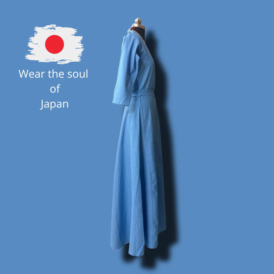 Aoi Hana Japanese Wrap Dress