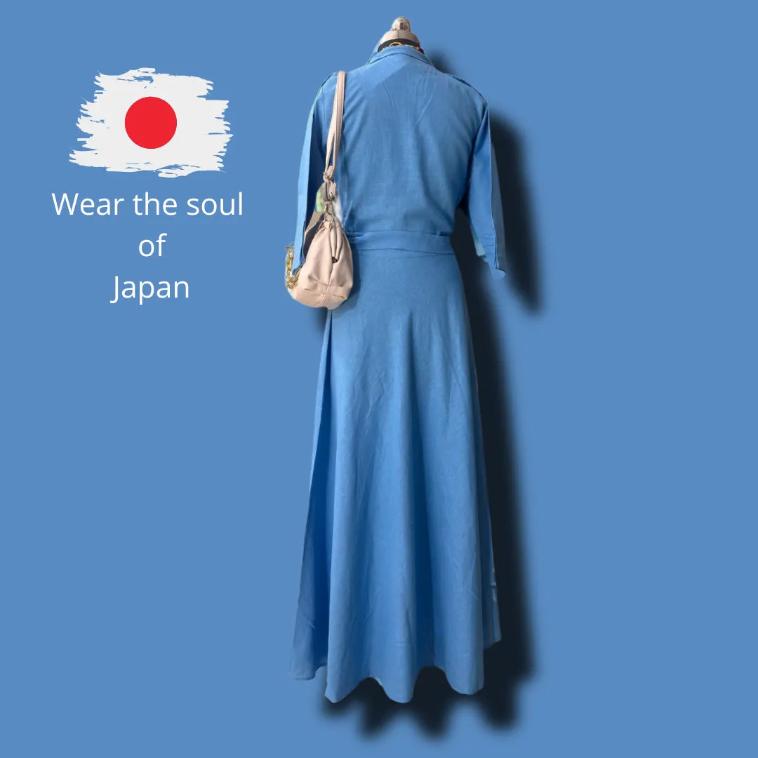 Aoi Hana Japanese Wrap Dress