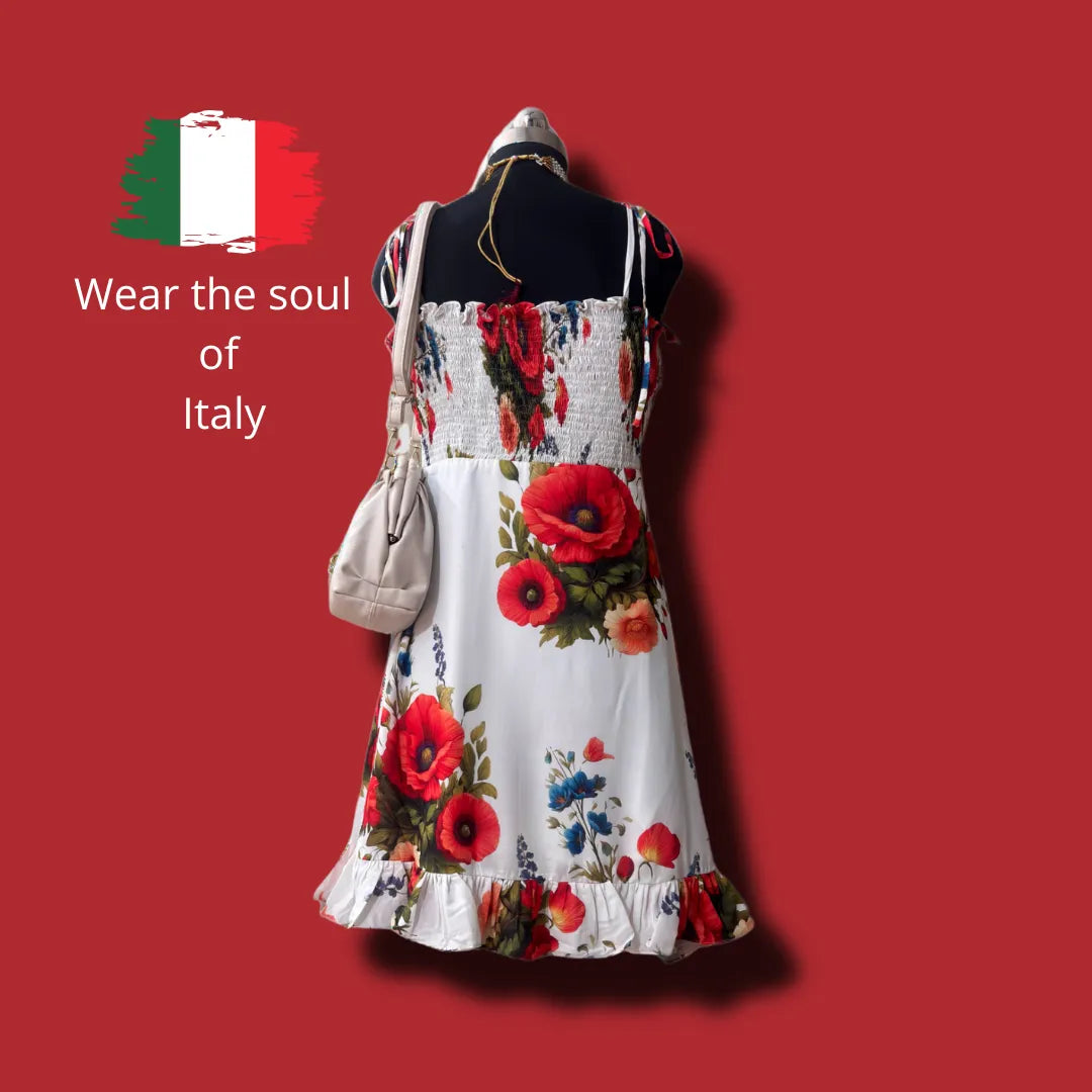 Fiorella Bella Italian Dress – Italian Blossom Charm